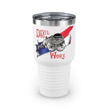 Load image into Gallery viewer, Devil Dog Worx Logo Ringneck Tumbler, 30oz
