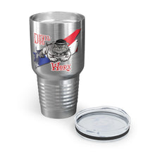 Load image into Gallery viewer, Devil Dog Worx Logo Ringneck Tumbler, 30oz
