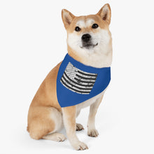 Load image into Gallery viewer, Distressed Flag Pet Bandana Collar
