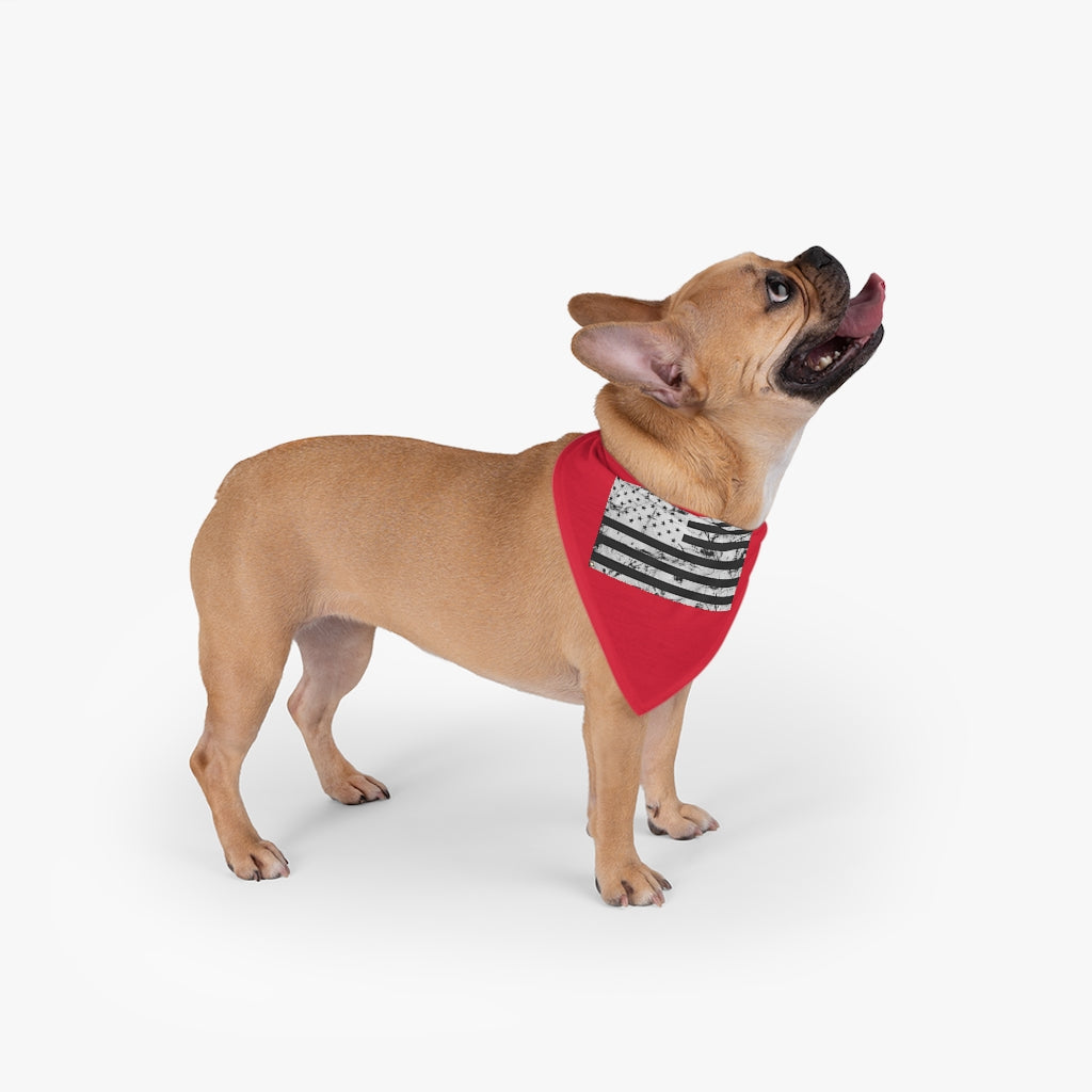 Distressed Flag Pet Bandana