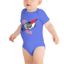 Load image into Gallery viewer, Devil Dog Worx Logo Baby short sleeve one piece
