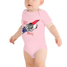 Load image into Gallery viewer, Devil Dog Worx Logo Baby short sleeve one piece
