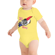 Load image into Gallery viewer, Devil Dog Worx Logo Baby short sleeve one piece
