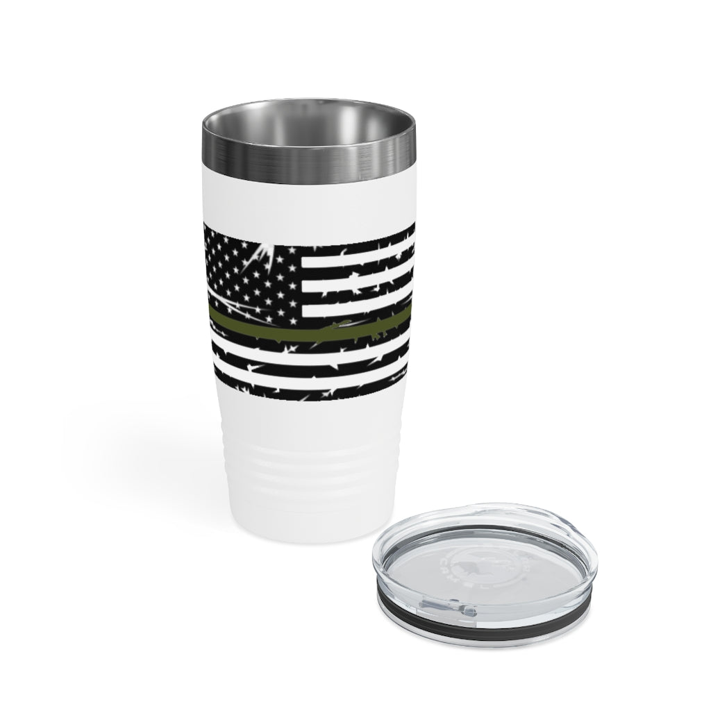 Veteran Ringneck Tumbler, 20oz