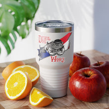 Load image into Gallery viewer, Devil Dog Worx Logo Ringneck Tumbler, 30oz
