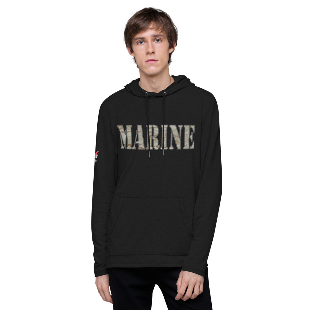 Marine Unisex Lightweight Hoodie