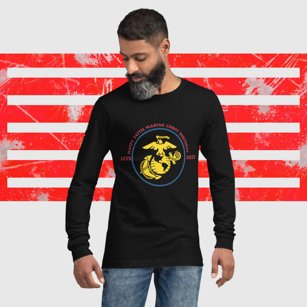 247th Marine Corps Birthday Ball Unisex Long Sleeve Tee