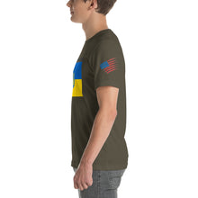 Load image into Gallery viewer, I Stand With Ukraine Short-Sleeve Unisex T-Shirt
