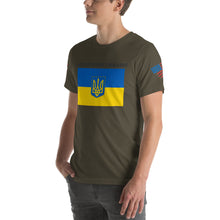 Load image into Gallery viewer, I Stand With Ukraine Short-Sleeve Unisex T-Shirt
