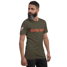 Load image into Gallery viewer, Marine Corps Soprono&#39;s font Short-sleeve unisex t-shirt
