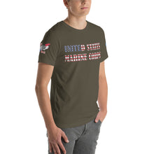 Load image into Gallery viewer, United States Marine Corps red, white, and blue Short-sleeve unisex t-shirt
