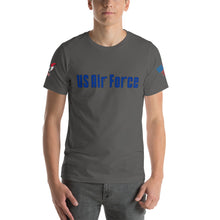 Load image into Gallery viewer, Air Force Soprano&#39;s font Short-sleeve unisex t-shirt
