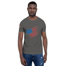 Load image into Gallery viewer, American Flag Short-sleeve unisex t-shirt
