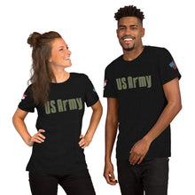 Load image into Gallery viewer, Army Soprano&#39;s font Short-sleeve unisex t-shirt
