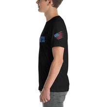 Load image into Gallery viewer, Air Force Soprano&#39;s font Short-sleeve unisex t-shirt
