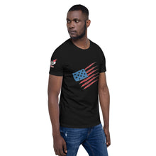 Load image into Gallery viewer, American Flag Short-sleeve unisex t-shirt
