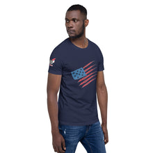 Load image into Gallery viewer, American Flag Short-sleeve unisex t-shirt
