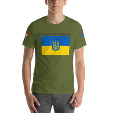 Load image into Gallery viewer, I Stand With Ukraine Short-Sleeve Unisex T-Shirt
