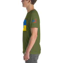 Load image into Gallery viewer, I Stand With Ukraine Short-Sleeve Unisex T-Shirt
