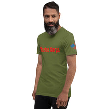 Load image into Gallery viewer, Marine Corps Soprono&#39;s font Short-sleeve unisex t-shirt
