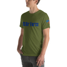 Load image into Gallery viewer, Air Force Soprano&#39;s font Short-sleeve unisex t-shirt
