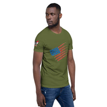 Load image into Gallery viewer, American Flag Short-sleeve unisex t-shirt
