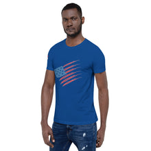 Load image into Gallery viewer, American Flag Short-sleeve unisex t-shirt
