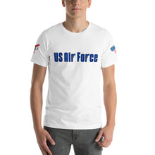 Load image into Gallery viewer, Air Force Soprano&#39;s font Short-sleeve unisex t-shirt
