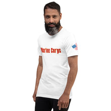 Load image into Gallery viewer, Marine Corps Soprono&#39;s font Short-sleeve unisex t-shirt
