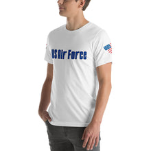 Load image into Gallery viewer, Air Force Soprano&#39;s font Short-sleeve unisex t-shirt
