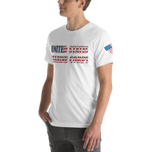 Load image into Gallery viewer, United States Marine Corps red, white, and blue Short-sleeve unisex t-shirt
