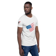 Load image into Gallery viewer, American Flag Short-sleeve unisex t-shirt
