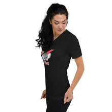 Load image into Gallery viewer, Devil Dog Worx Logo Short Sleeve V-Neck T-Shirt
